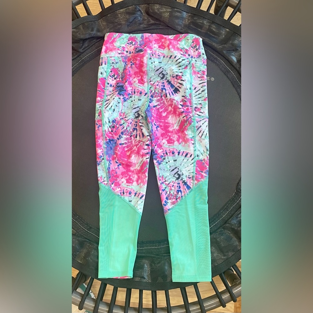 BCG Girls Training Leggings with mesh size M 8/10